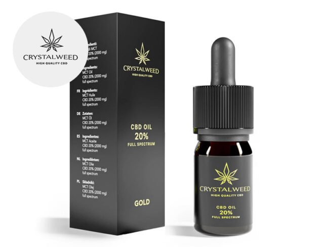 Olio CBD 20% bio (10ml) - Crystal Weed