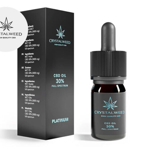 Olio CBD 30% bio (10ml) - Crystal Weed