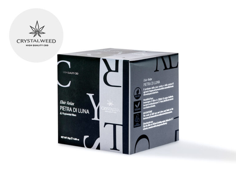 Tisana CBD Relax Pietra di Luna - Crystal Weed