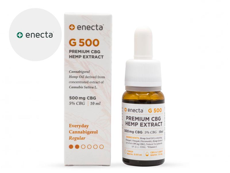 Olio CBG 5% bio (10ml) - Enecta