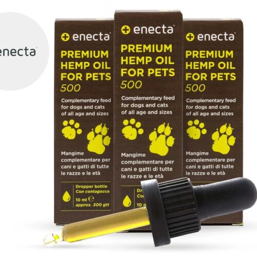 Pack 3 Olio CBD per Animali 5% (30ml) Enecta
