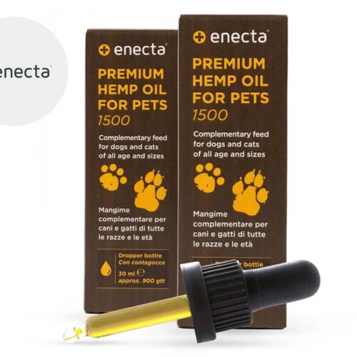 Pack 2 Olio CBD per Animali 5% (60ml) Enecta