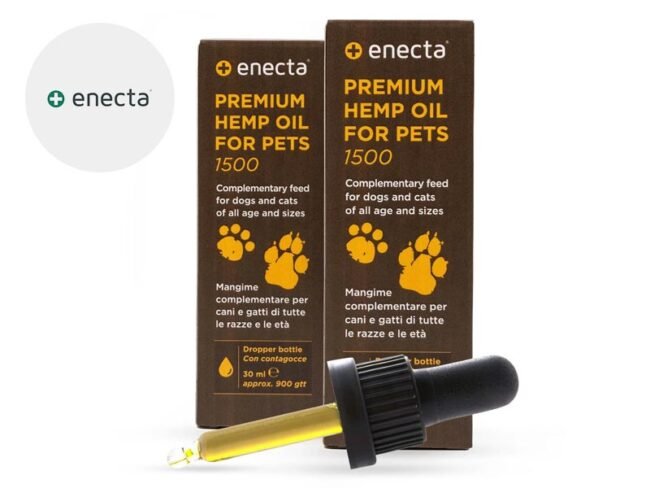 Pack 2 Olio CBD per Animali 5% (60ml) Enecta