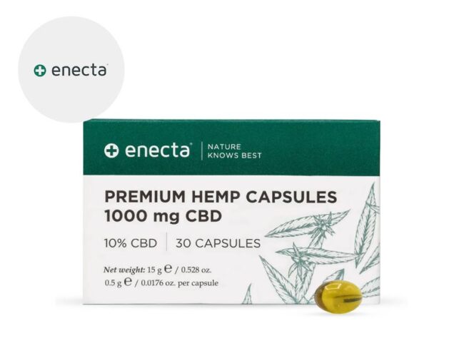 Capsule CBD 1000mg - Enecta