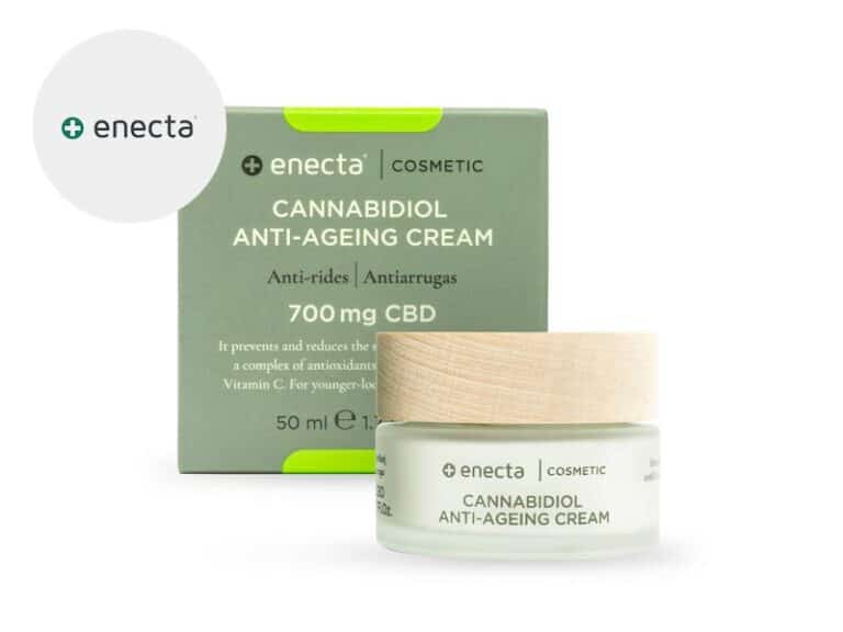 Crema antirughe con CBD Enecta