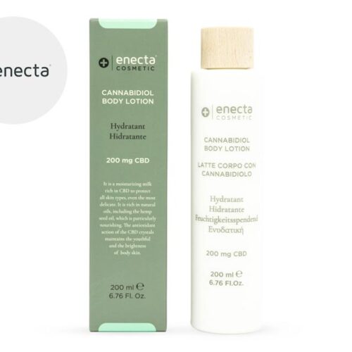 Latte corpo con CBD Enecta