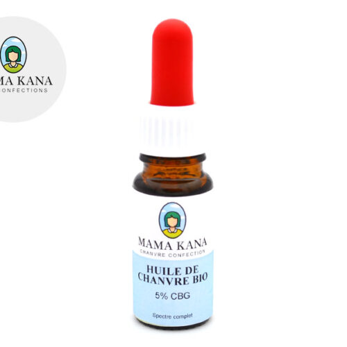 Olio CBG 5% bio (10ml) - Mama Kana