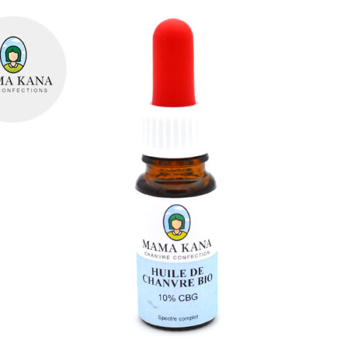 Olio CBG 10% bio (10ml) - Mama Kana