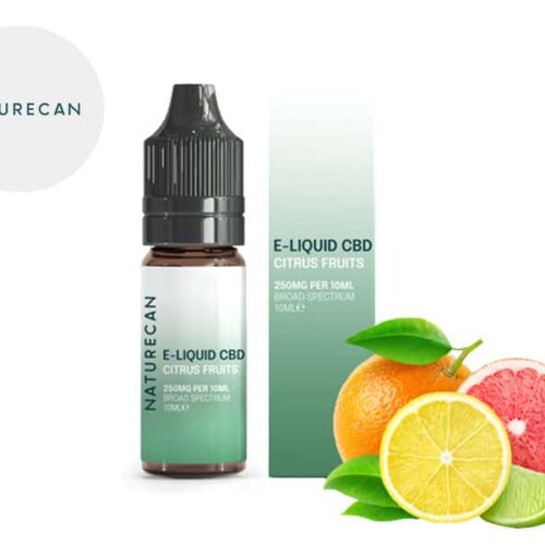 E-liquid Agrumi CBD (250mg) - Naturecan