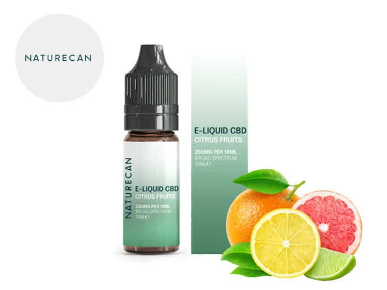 E-liquid Agrumi CBD (250mg) - Naturecan