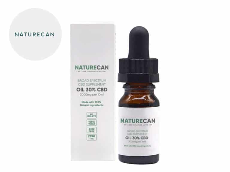 Olio MCT CBD 30% bio (10ml) - Naturecan