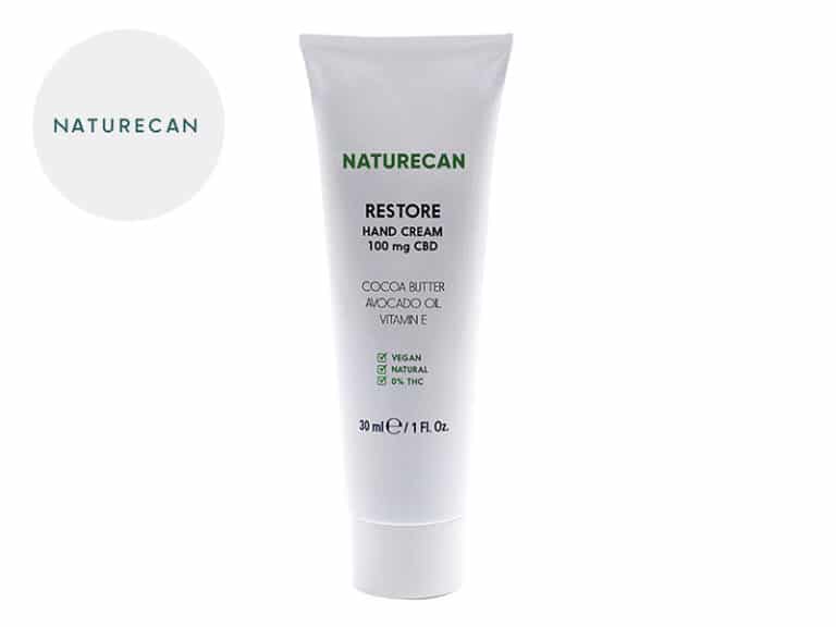 Crema per mani restauratrice CBD Naturecan