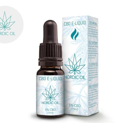 E-liquid CBD (500mg) - Nordic Oil