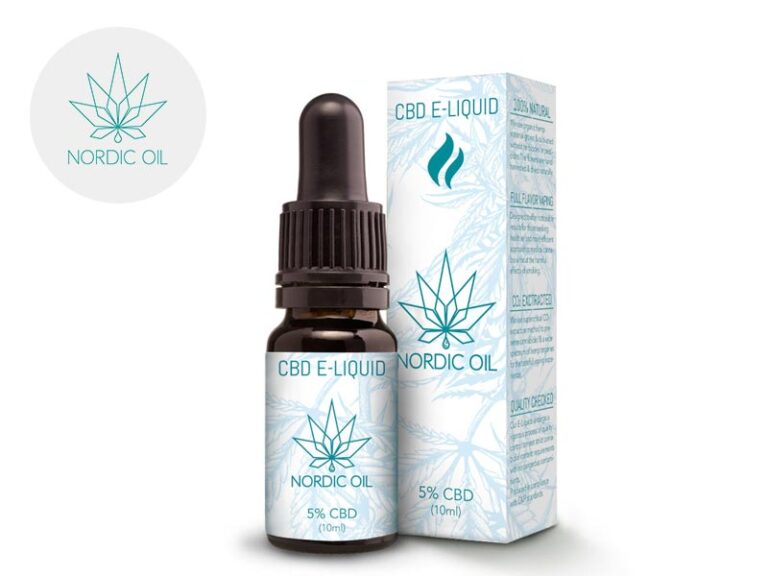 E-liquid CBD (500mg) - Nordic Oil