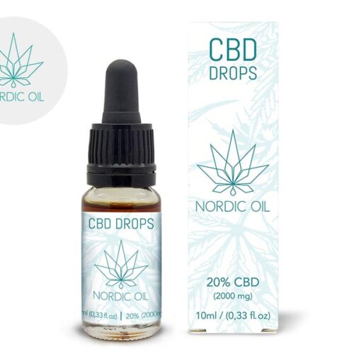 Olio CBD 20% bio (10ml) - Nordic Oil
