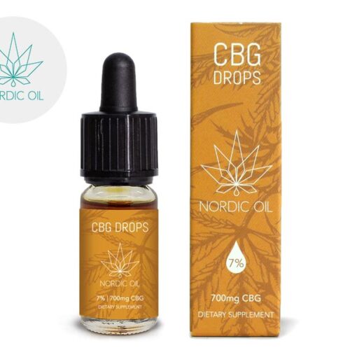 Olio CBG 7% bio (10ml) - Nordic Oil