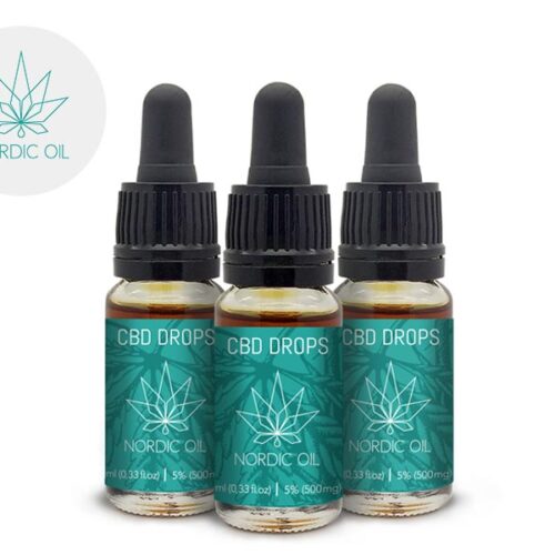 Pack 2+1 Olio CBD 5% bio (30ml) - Nordic Oil
