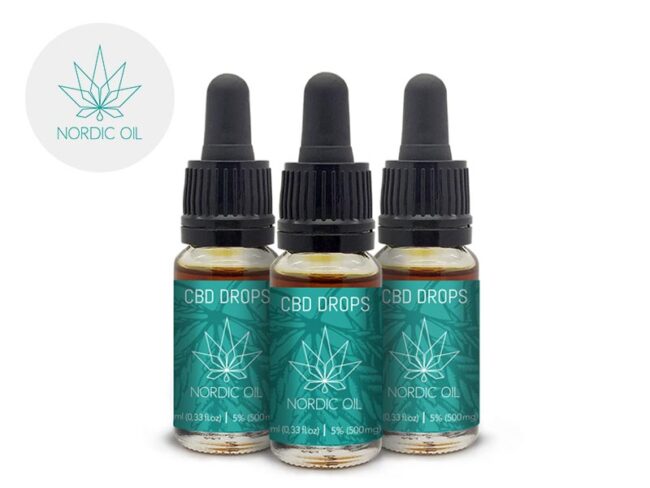 Pack 2+1 Olio CBD 5% bio (30ml) - Nordic Oil