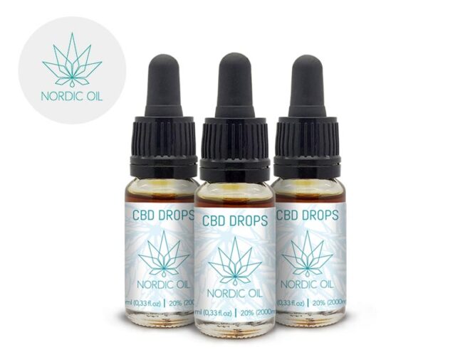 Pack 2+1 Olio CBD 20% bio (30ml) - Nordic Oil