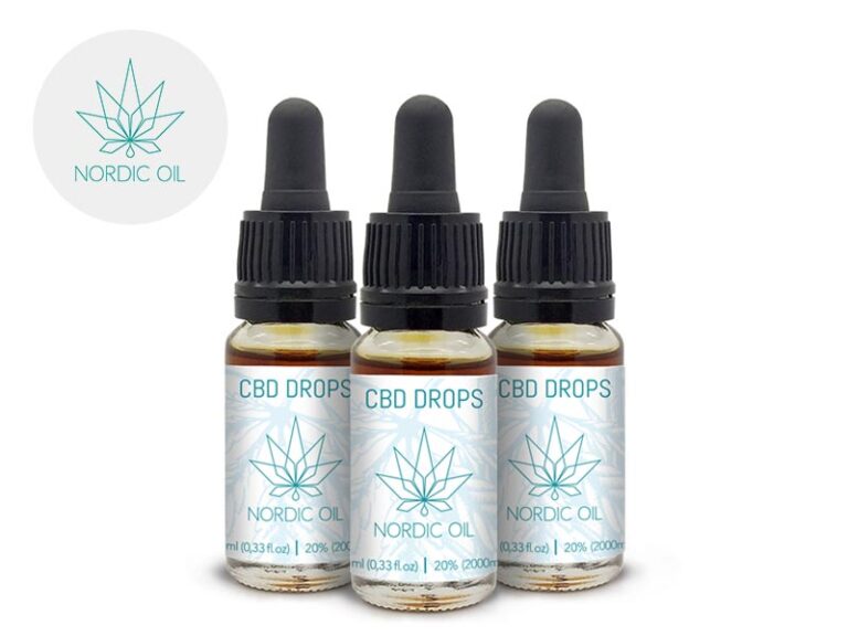 Pack 2+1 Olio CBD 20% bio (30ml) - Nordic Oil