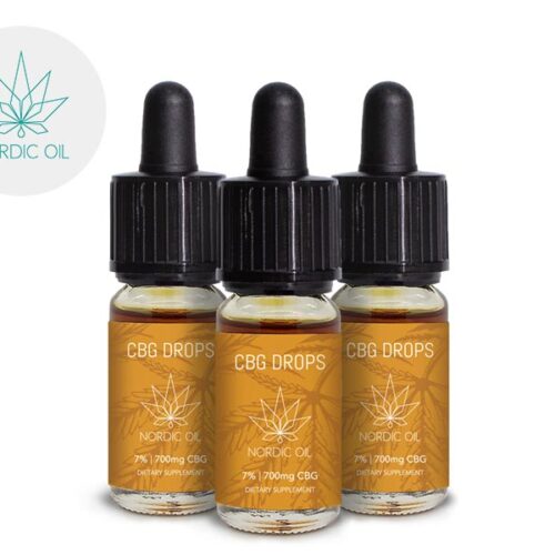 Pack 2+1 Olio CBG 7% bio (30ml) - Nordic Oil