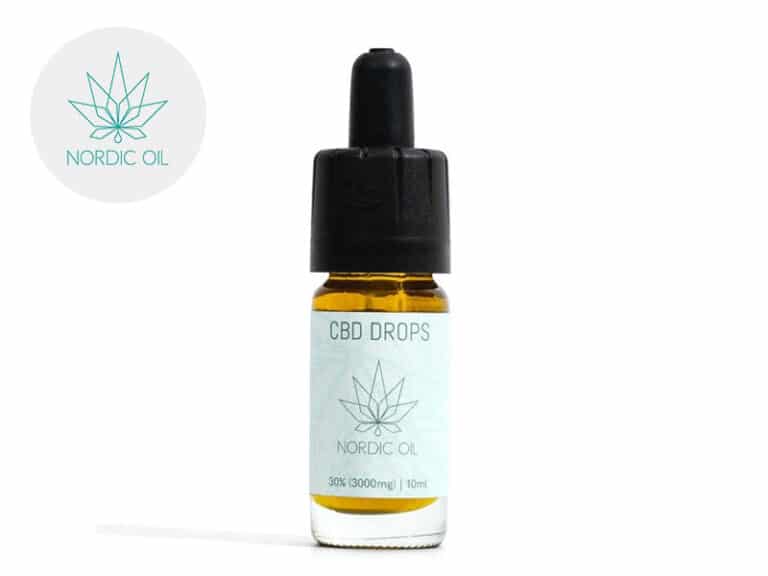 Olio CBD 30% bio (10ml) - Nordic Oil