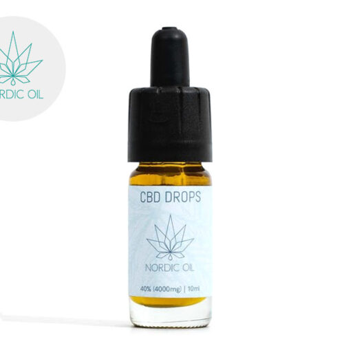 Olio CBD 40% bio (10ml) - Nordic Oil