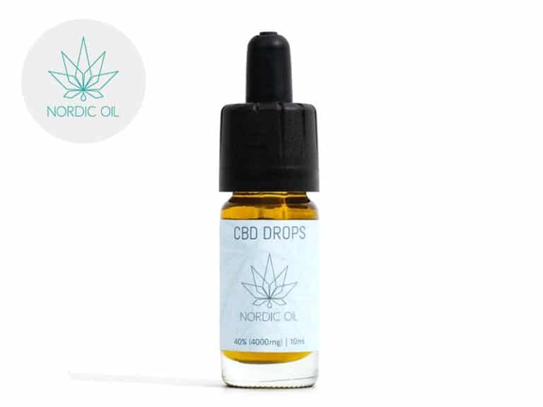 Olio CBD 40% bio (10ml) - Nordic Oil