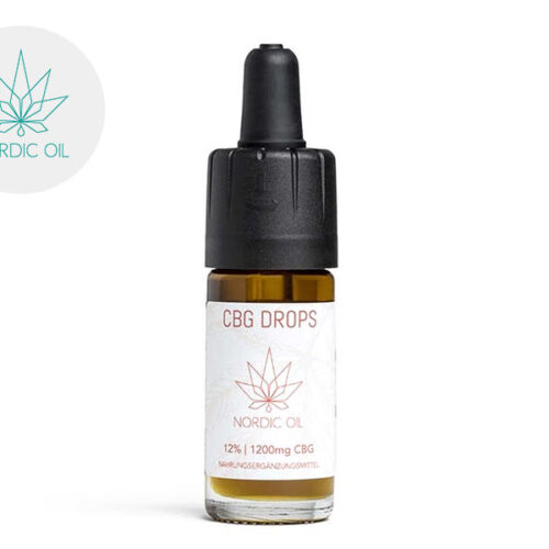 Olio CBG 12% bio (10ml) - Nordic Oil