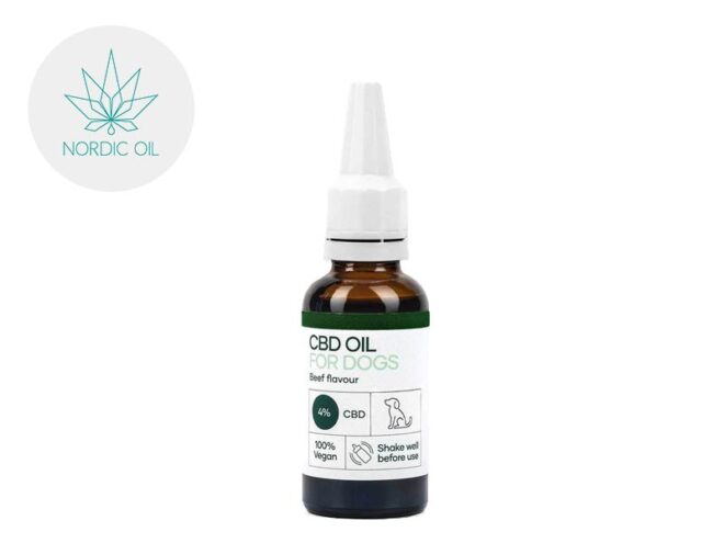 Olio CBD per Cane 4% Nordic Oil 30ml