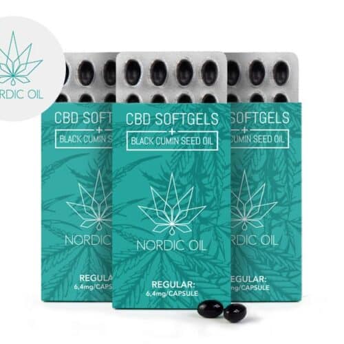 Capsule CBD 1152mg - Nordic Oil