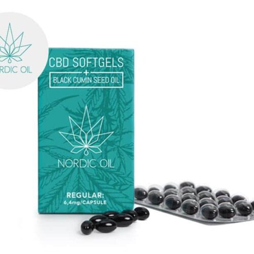 Capsule CBD 384mg - Nordic Oil