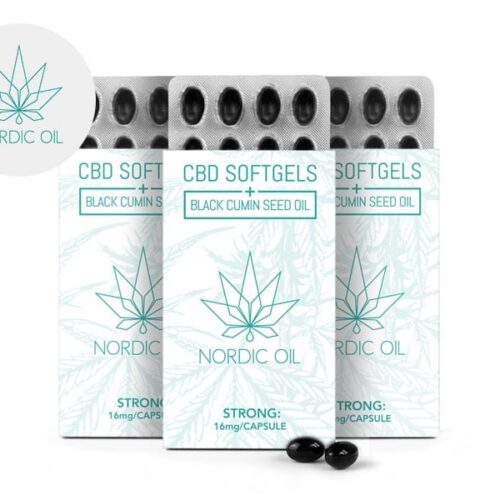 Capsule CBD 2880mg - Nordic Oil