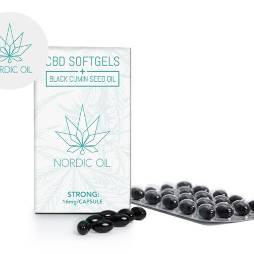 Capsule CBD 960mg - Nordic Oil