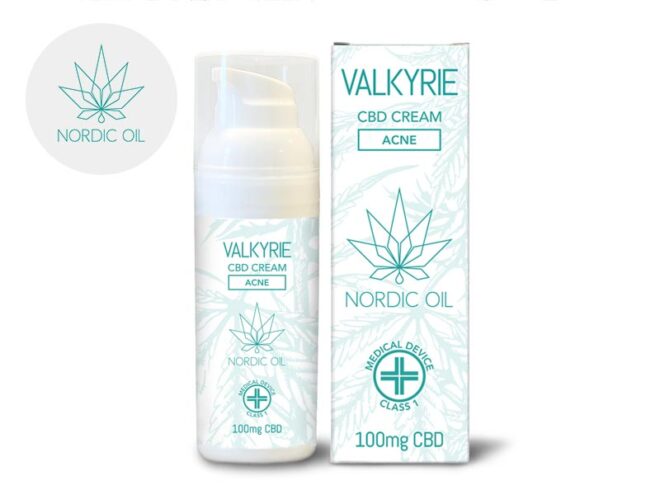 Crema CBD per acne Nordic Oil