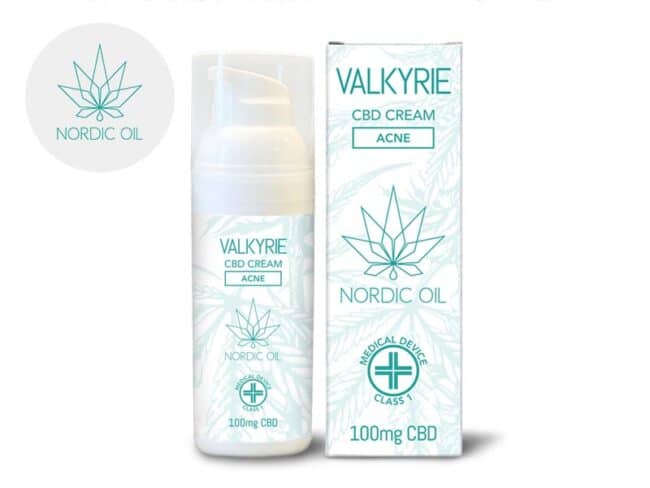 Crema CBD per acne Nordic Oil