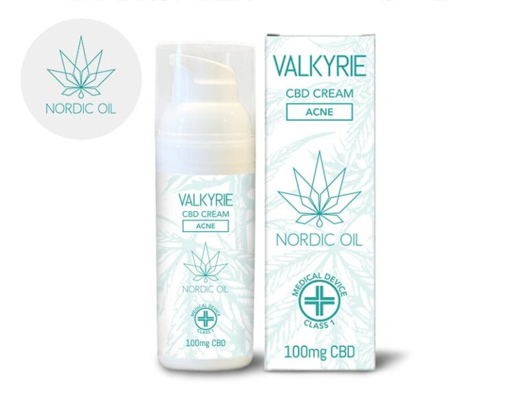 Crema CBD per acne Nordic Oil