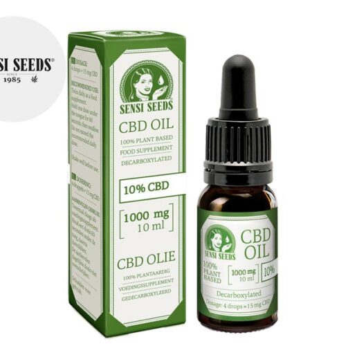 Olio CBD 10% bio (10ml) - Sensi Seeds