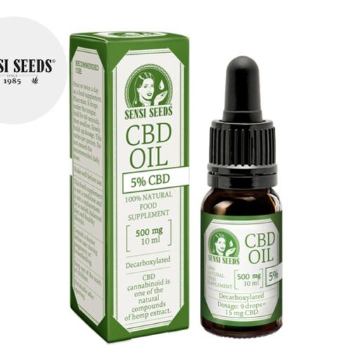 Olio CBD 5% bio (10ml) - Sensi Seeds