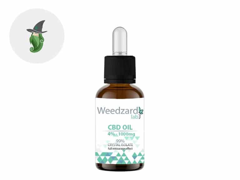 Olio CBD 4% bio (10ml) - Weedzard